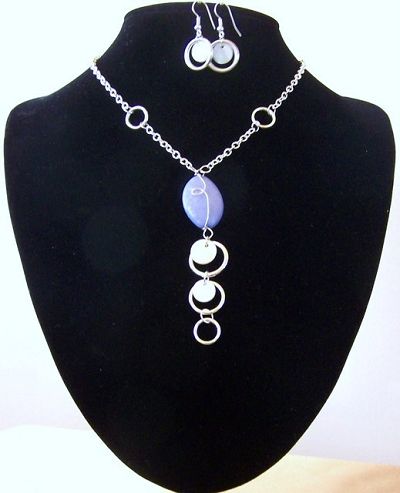 fashion jewellery pls -       TN 406 TWO PIECE SET